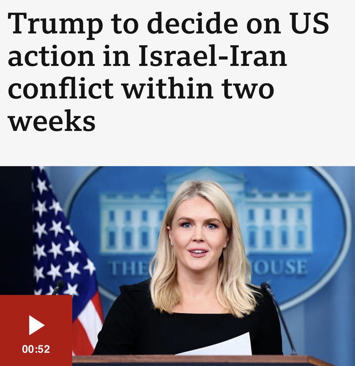 In ‘15 Iran gave up its nuclear enrichment program under the JCPOA treaty signed by US/China/Russia/UK etc.

In ‘18, Trump blew it up because it was “Obama’s work”.

7 years on ‘Trump Two-Weeks’ says he wants a diplomatic solution, before going to war. 

Abject stupidity

#auspol