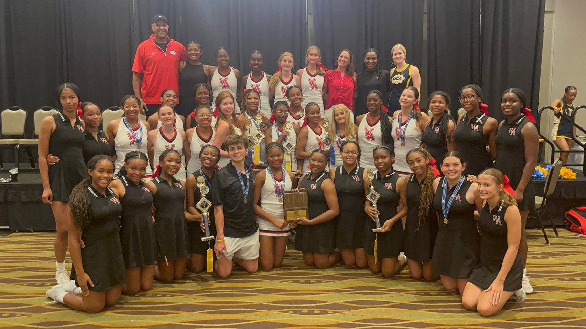 We had an awesome week <a href="/UCAupdates/">UCA</a> Camp! Varsity is coming home as Camp Routine and Overall Cheer Champs! 
The entire program was also awarded the Traditions Award by the UCA Staff, which is a huge honor. We cannot wait to show you all we learned this fall!