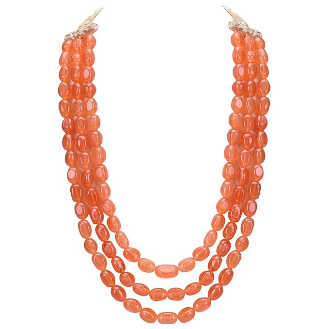 thedealdazzle's tweet image. Kaleera Three Layer Real Orange Onyx Stone Beads Necklace for Women and Girls (KL3415O)
₹1,349
amzn.to/4lepqHe
#StoneBeads #thedealdazzle