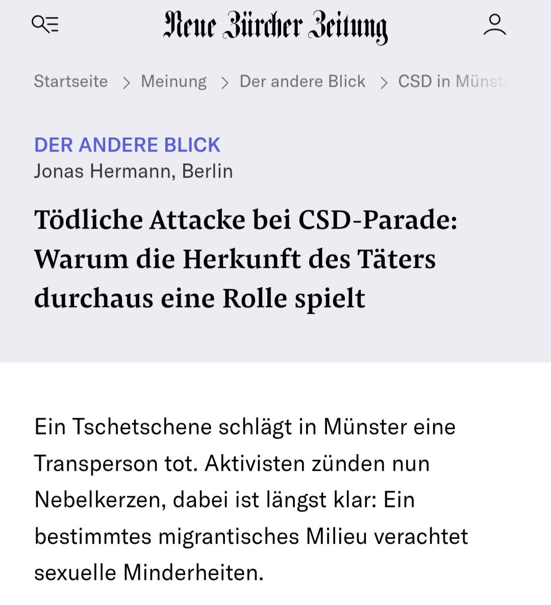 Vielfalt verträgt sich nicht mit Diversität.