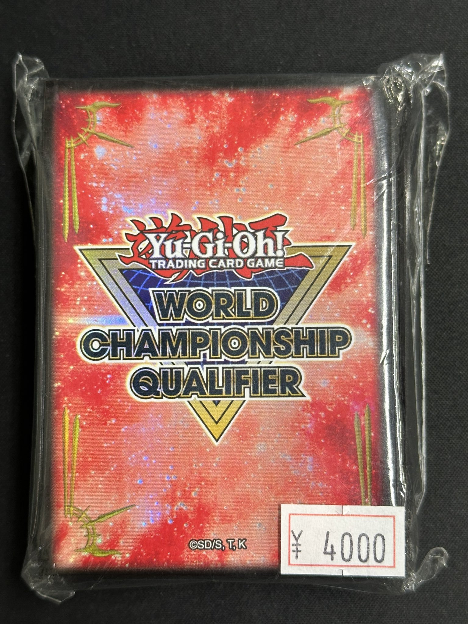 遊戯王 WCQ 2023 スリーブ 赤 100枚 未開封