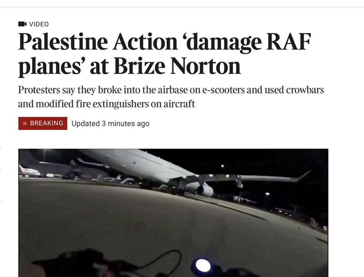 Tobias_Ellwood's tweet image. 👇 UK's biggest military airbase. BREACHED.
Simply appalling.
This should have been closed down instantly.
Huge questions for the RAF.
And every other garrison commander.