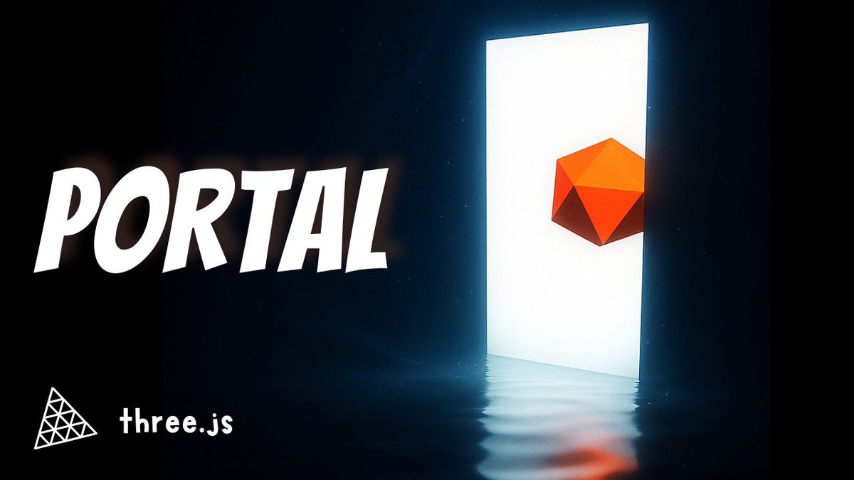__rockbiter's tweet image. A new tutorial is available on my YouTube channel. 🥳
I'll show you how to create a simple portal material in #threejs vanilla.
video is here ➡️ youtu.be/WJXDhLAJA2E
👉 Like and subscribe if you enjoyed the video!
#glsl #portal #portalmaterial #webgl #shaders #3d