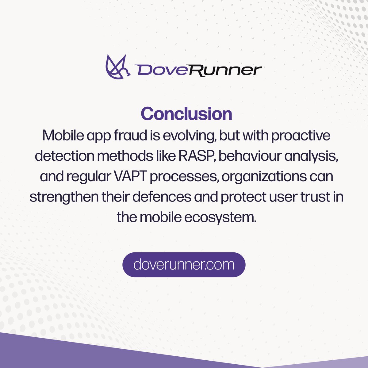Mobile app fraud is growing—and it’s getting smarter.
📲 Swipe through the carousel to get a quick overview and dive deeper into the full blog at lnkd.in/dhmRKsDi
#DoveRunner #MobileAppSecurity #AppFraud #CyberSecurity #RASP #DataProtection #SecureApps #FraudPrevention