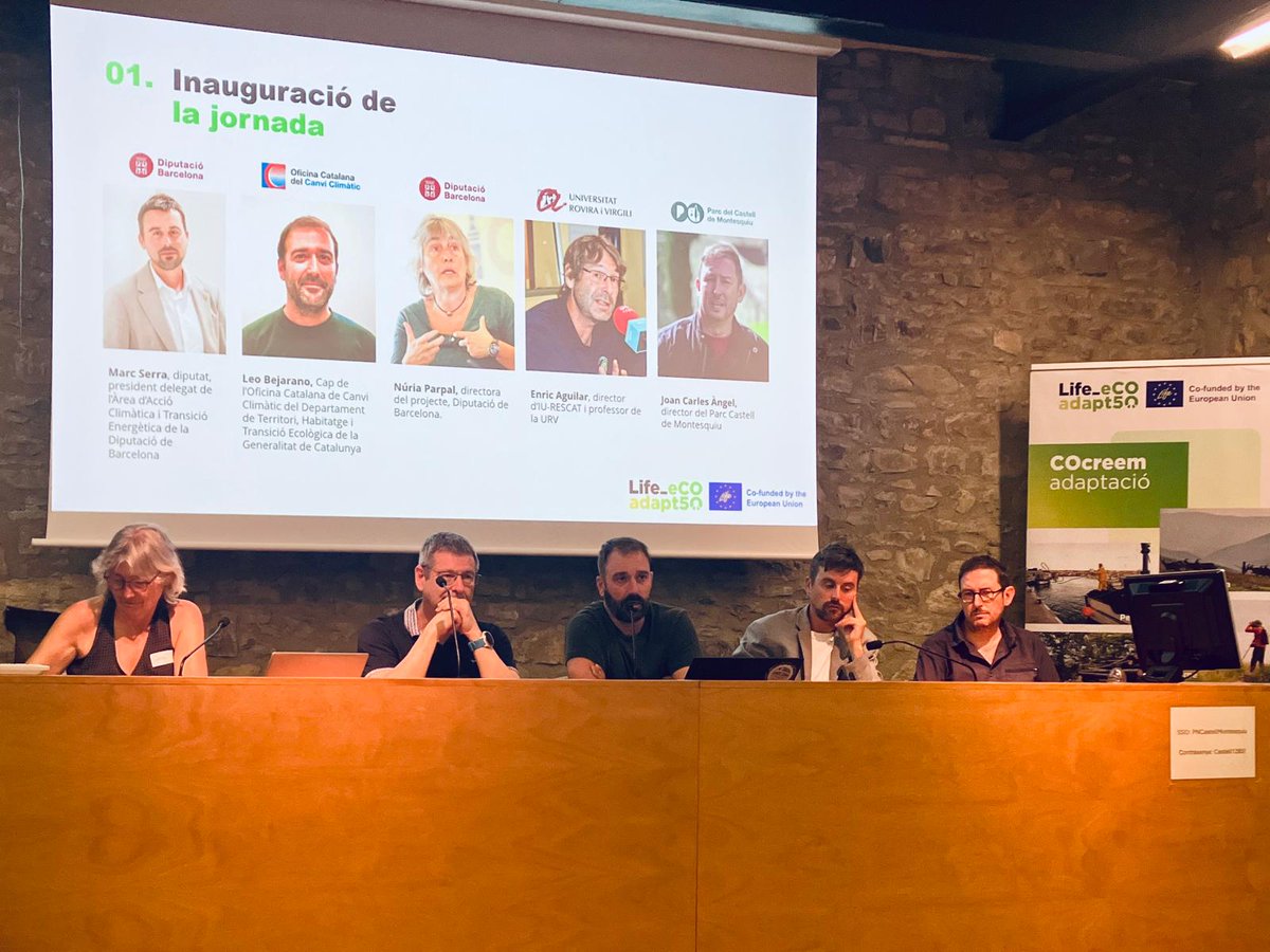 Life eCOadapt50 (@lifeecoadapt50) on Twitter photo ✅Tècnics i agents socioeconòmics del projecte #LifeeCOadapt50 avancen en les respostes compartides al canvi climàtic en la 3a trobada conjunta, celebrada al Parc del #CastellMontesquiu i a Orís
ℹ️ ecoadapt50.eu/-/tecnics-i-ag… ✅Tècnics i agents socioeconòmics del projecte #LifeeCOadapt50 avancen en les respostes compartides al canvi climàtic en la 3a trobada conjunta, celebrada al Parc del #CastellMontesquiu i a Orís
ℹ️ ecoadapt50.eu/-/tecnics-i-ag…