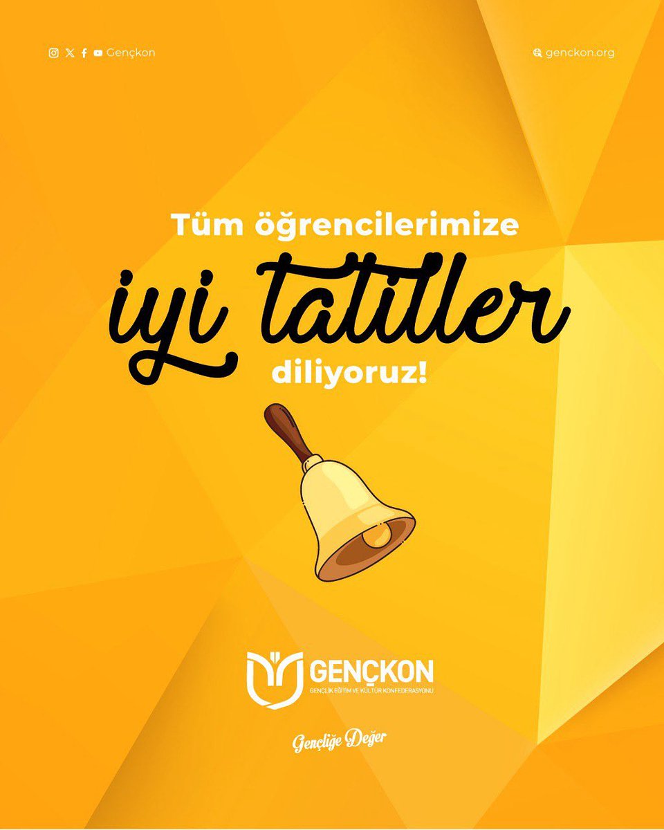 Bir eğitim döneminin daha sonuna geldik 🎯

Bir yıl boyunca emek veren tüm öğrencileri tebrik ediyoruz 👏🏻

İyi tatiller!