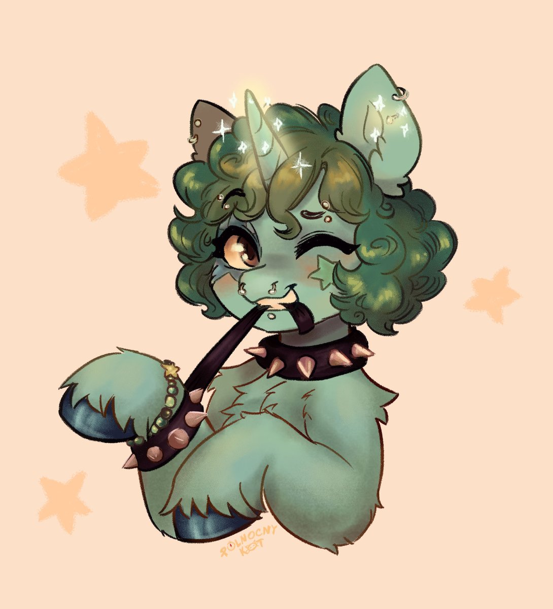 Kot Polnocny (SFW arts) (@kpolnoc) on Twitter photo 4/7 OC complete!💚
Halfway! Each character adds something fresh, and I’m loving the ride 💖
I can only imagine the effort it takes each morning to put on all that gorgeous jewelry! Good thing unicorns have magic, huh, <a href="/blossomforths/">🦈🐇 ۶ৎ victor briar ⋆</a> ? 😉
#artraffle #artraffleresult 4/7 OC complete!💚
Halfway! Each character adds something fresh, and I’m loving the ride 💖
I can only imagine the effort it takes each morning to put on all that gorgeous jewelry! Good thing unicorns have magic, huh, <a href="/blossomforths/">🦈🐇 ۶ৎ victor briar ⋆</a> ? 😉
#artraffle #artraffleresult