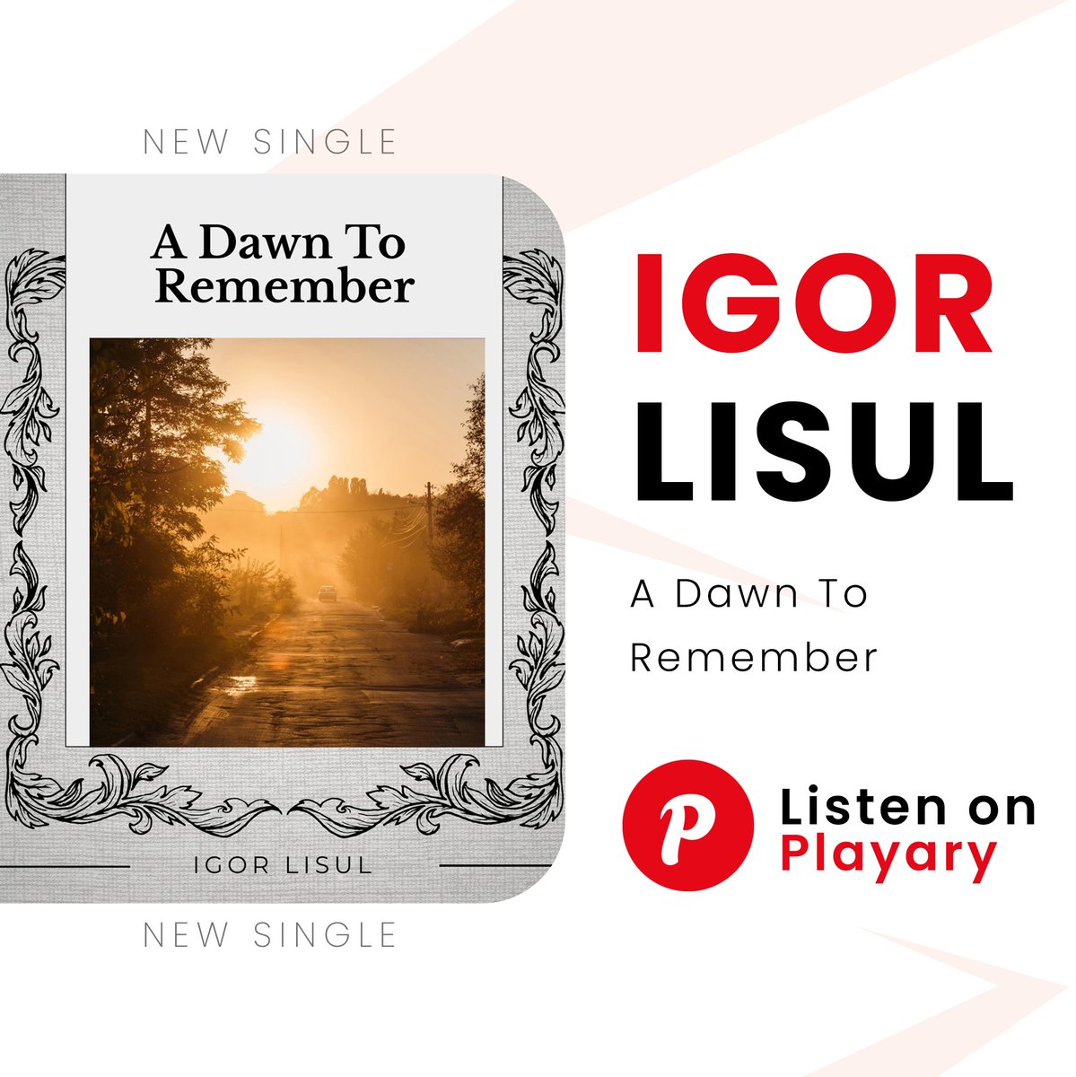 Release Alert:

<a href="/ulganima1984/">Igor Lisul</a> released a new single: A Dawn To Remember

Listen now on Playary: app.playary.com/music/albums/1…

#Playary #NewMusic #NowPlaying #NewAlbum