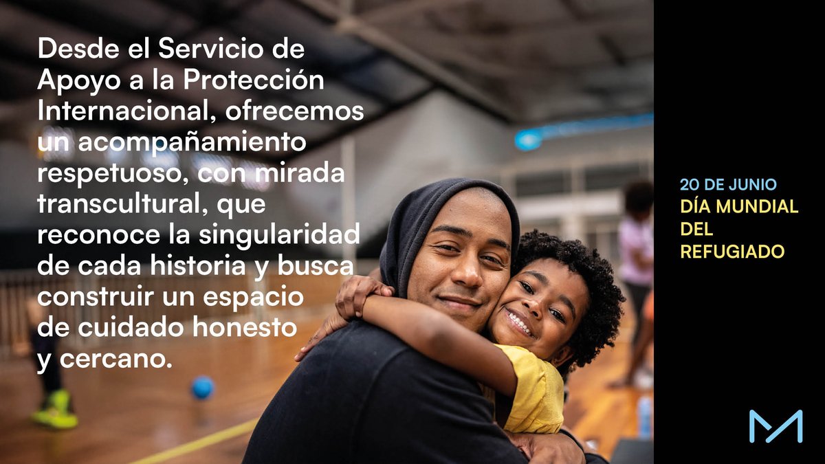 20 de junio: Día Mundial de las Personas Refugiadas
En Fundación Manantial, el Servicio de Apoyo a la Protección Internacional trata de ser un espacio de cuidado donde el vínculo, la escucha y el respeto se convierten en herramientas fundamentales.
+info🔗 ow.ly/nZR450WcbCE