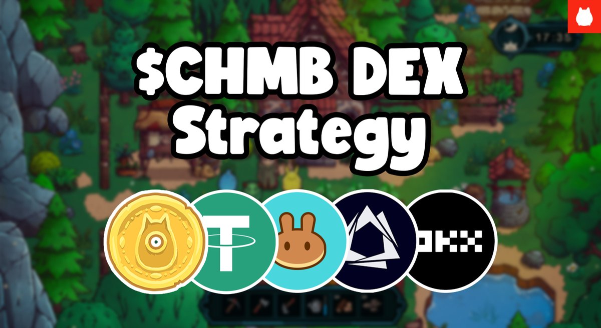 💹CHMB DEX Strategy Update

Hey Chumbi Gang,

We wanted to give you a quick update on the status of $CHMB and our plans moving forward.

Due to the fact that Chumbi is still a small project with no current usecases for $CHMB, our overall token market performance is humble. This
