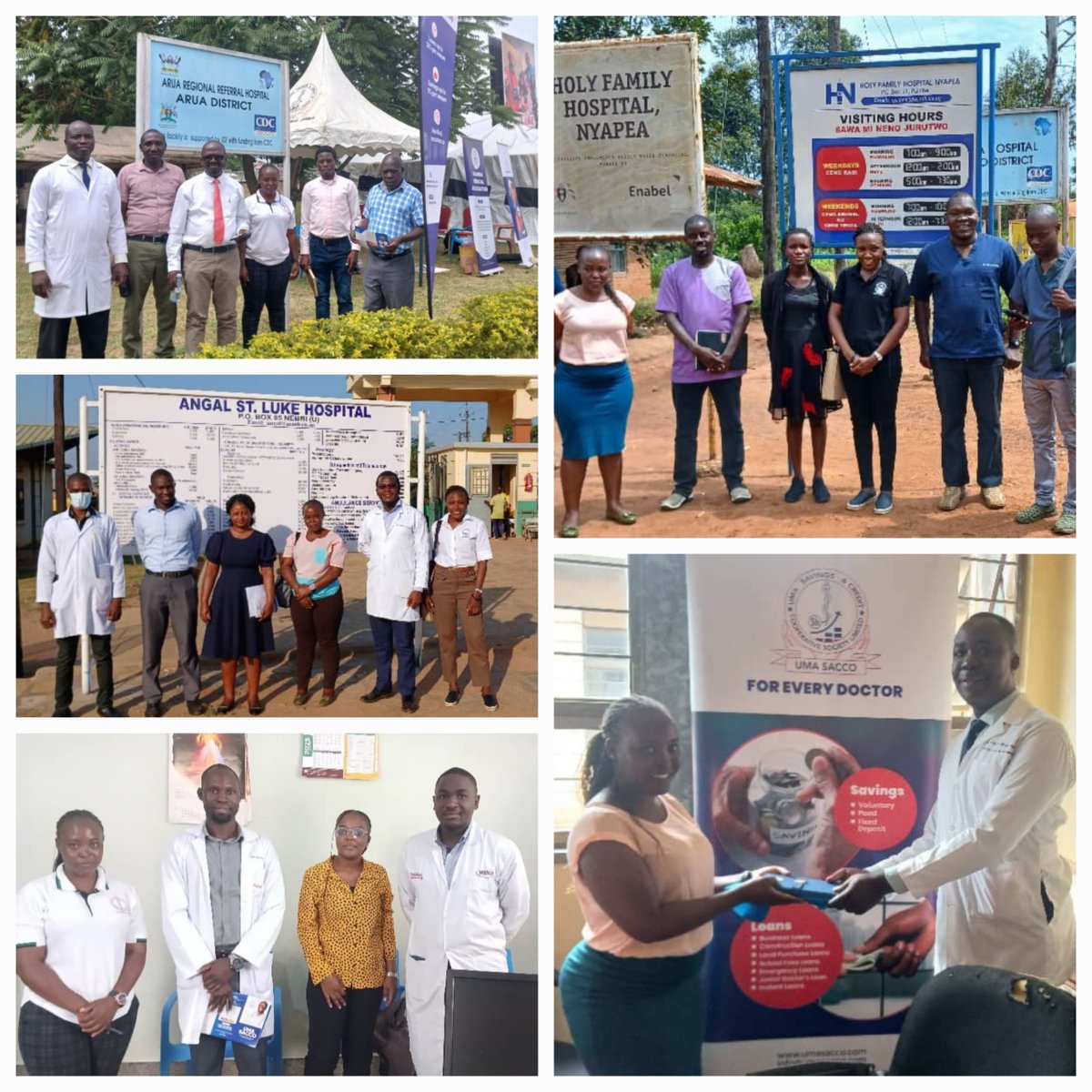 🔵UMA SACCO is in the West Nile region reaching doctors &amp; health workers with financial empowerment solutions.

We’re committed to growing a financially empowered community of health professionals.

#DoctorsForDoctors #UMASACCOOnTheMove #WestNileOutreach #MedicalEmpowerment