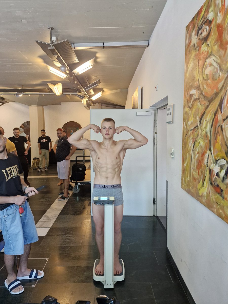 Dom on championship weight here in Austria. Best shape I've ever seen him in. This kid is a problem