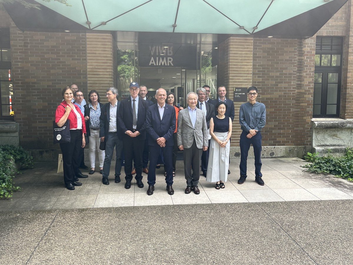 CNRS in North-East Asia (@cnrsinjapan) on Twitter photo Antoine Petit & CNRS delegation continue its visit in Sendai 🇯🇵 at the Institute of Fluid Science, partner of our strong collab with <a href="/TohokuUniPR/">Tohoku University</a>. Then meeting AIMR was a great opportunity to discuss about among others the Int’l project ChiFiMi on chiral matter-field interactions Antoine Petit & CNRS delegation continue its visit in Sendai 🇯🇵 at the Institute of Fluid Science, partner of our strong collab with <a href="/TohokuUniPR/">Tohoku University</a>. Then meeting AIMR was a great opportunity to discuss about among others the Int’l project ChiFiMi on chiral matter-field interactions