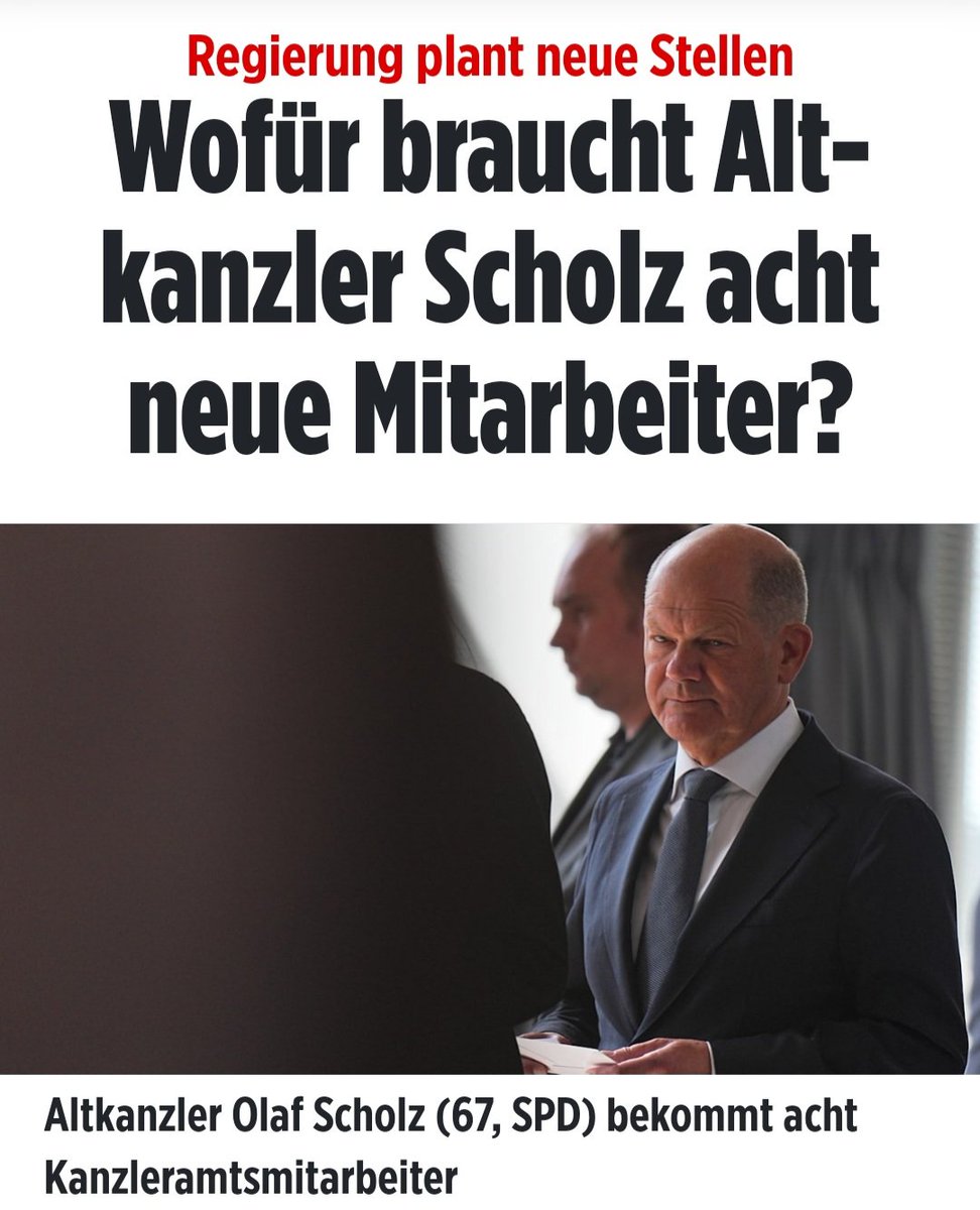 Selbst wenn sie nicht mehr im Amt sind, verjubeln sie unsere Kohle!
Die machen was sie wollen! 😖😤