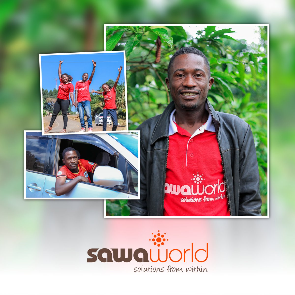 Giving a gratitude shoutout to Moses, our driver, also known as the team GPS💪.

Whether it's maneuvering through traffic or navigating routes in rural communities, Moses always gets us there safely, on time.

Thank you, Moses, for keeping our wheels moving👏👏👏!

#SawaWorld