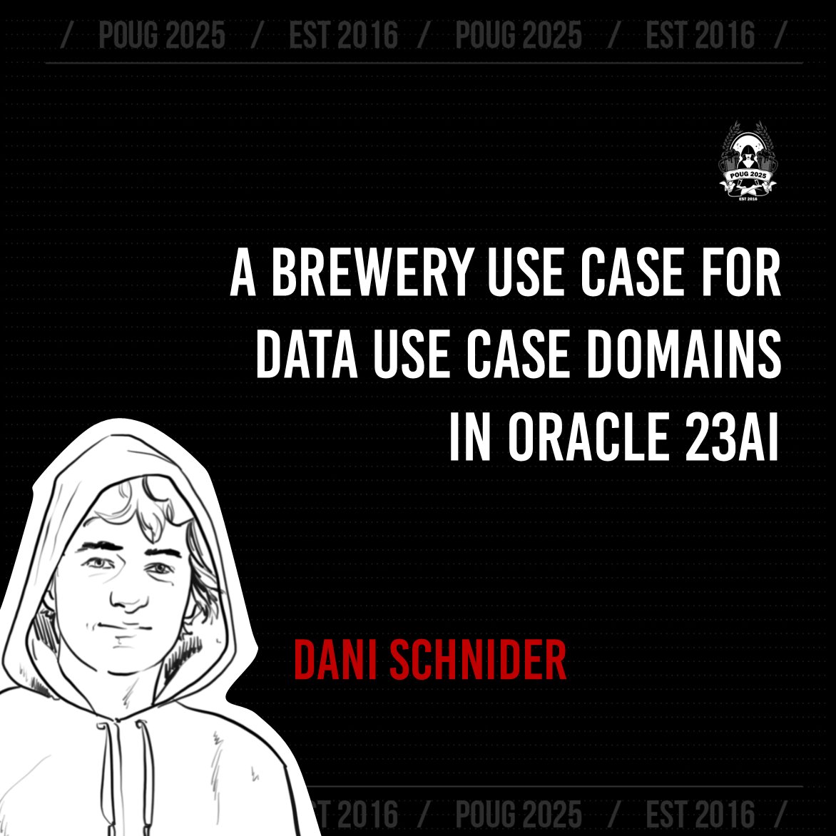 ORA-600 (@poug_org) on Twitter photo We know that beer & database are a perfect pairing 🍻
At #POUG2025, <a href="/dani_schnider/">Dani Schnider</a> will walk you through a real-life brewery use case to show how Data Use Case Domains in Oracle 23ai can organize, secure, and simplify your data like never before.
poug.org/edycja/poug-20… We know that beer & database are a perfect pairing 🍻
At #POUG2025, <a href="/dani_schnider/">Dani Schnider</a> will walk you through a real-life brewery use case to show how Data Use Case Domains in Oracle 23ai can organize, secure, and simplify your data like never before.
poug.org/edycja/poug-20…