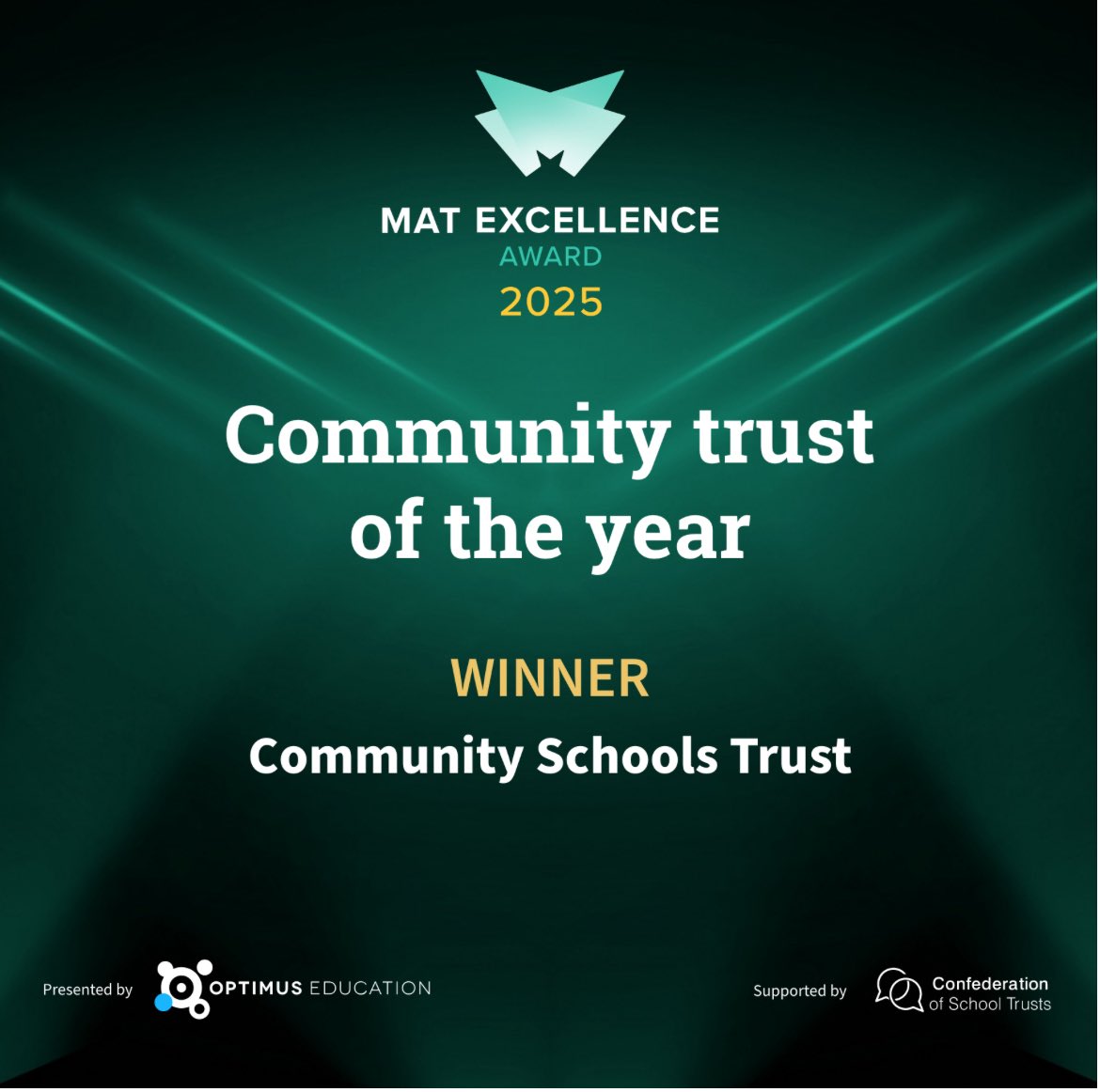 The Community Schools Trust tweet media