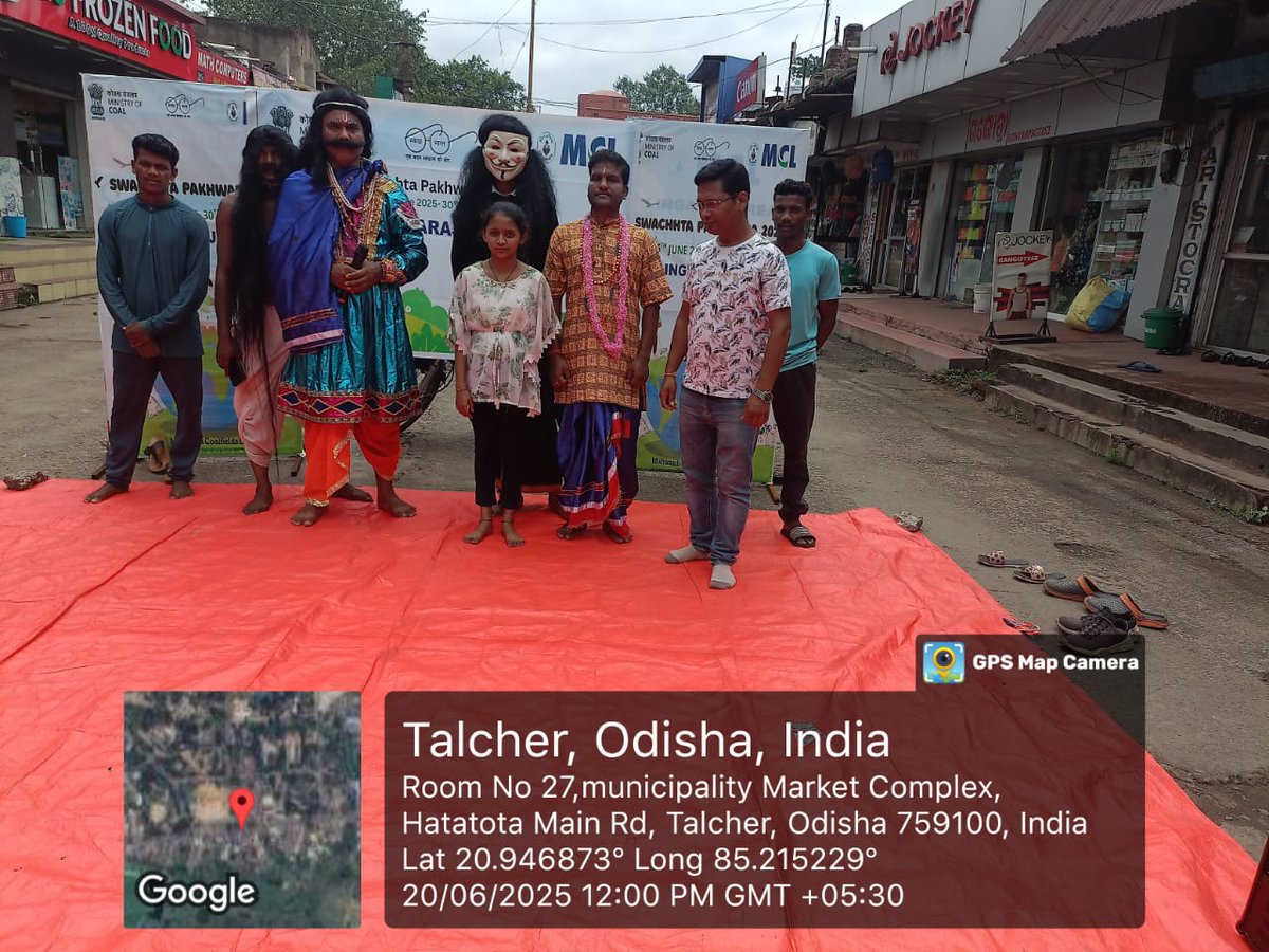 General Manager, Lingaraj Area, MCL (@mcllingarajarea) on Twitter photo Lingaraj Area conducted Nukkad Natak in the surrounding regions as part of the Swachhata Pakhwada 2025 initiative to raise awareness among the general public emphasizing that cleanliness is a collective endeavor. <a href="/mahanadicoal/">Mahanadi Coalfields Limited</a>
#swachhbharat
#swachhodissa
#swachhtalcher Lingaraj Area conducted Nukkad Natak in the surrounding regions as part of the Swachhata Pakhwada 2025 initiative to raise awareness among the general public emphasizing that cleanliness is a collective endeavor. <a href="/mahanadicoal/">Mahanadi Coalfields Limited</a>
#swachhbharat
#swachhodissa
#swachhtalcher