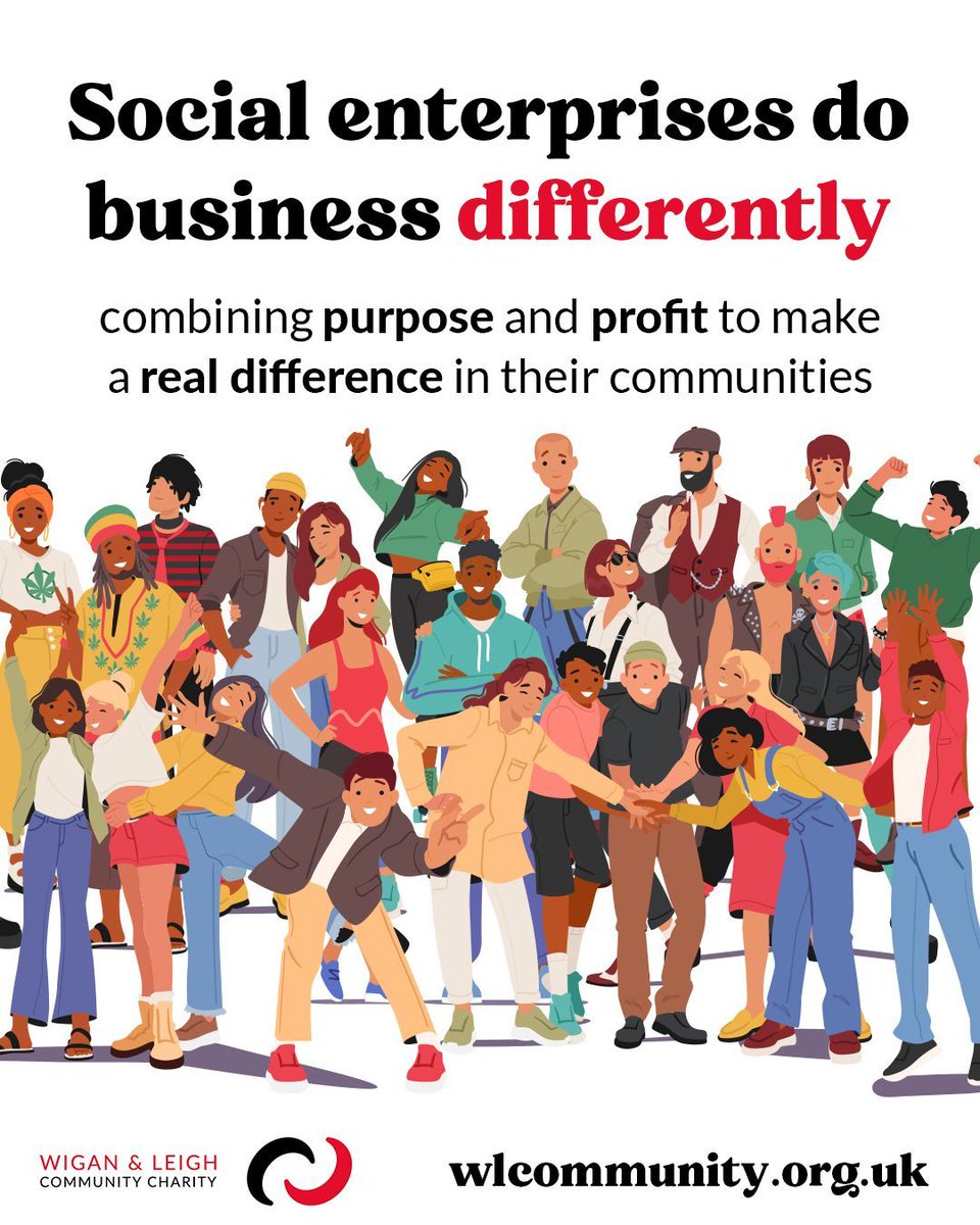 If you’ve ever thought: “There must be a better way to do business,” a social enterprise could be the answer. 

Want to explore the idea? We’re here to help! 
Contact us today to learn more: wlcommunity.org.uk 

#SocialEnterprise #CommunityBusiness #WiganAndLeigh #WLCC