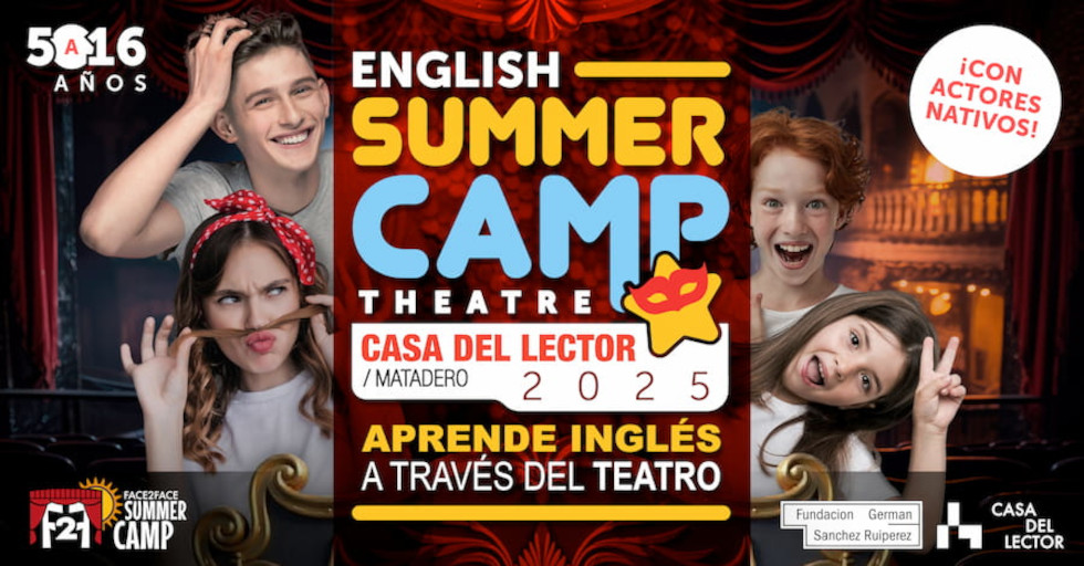 Línea Madrid (@lineamadrid) on Twitter photo Practicar inglés en un entorno creativo y divertido... 🇬🇧
«Summer Camp - #Teatro en inglés» en la <a href="/CasaLector/">Casa del Lector</a> 👉 bit.ly/3RtoylD
#Campamentos #Educación Practicar inglés en un entorno creativo y divertido... 🇬🇧
«Summer Camp - #Teatro en inglés» en la <a href="/CasaLector/">Casa del Lector</a> 👉 bit.ly/3RtoylD
#Campamentos #Educación