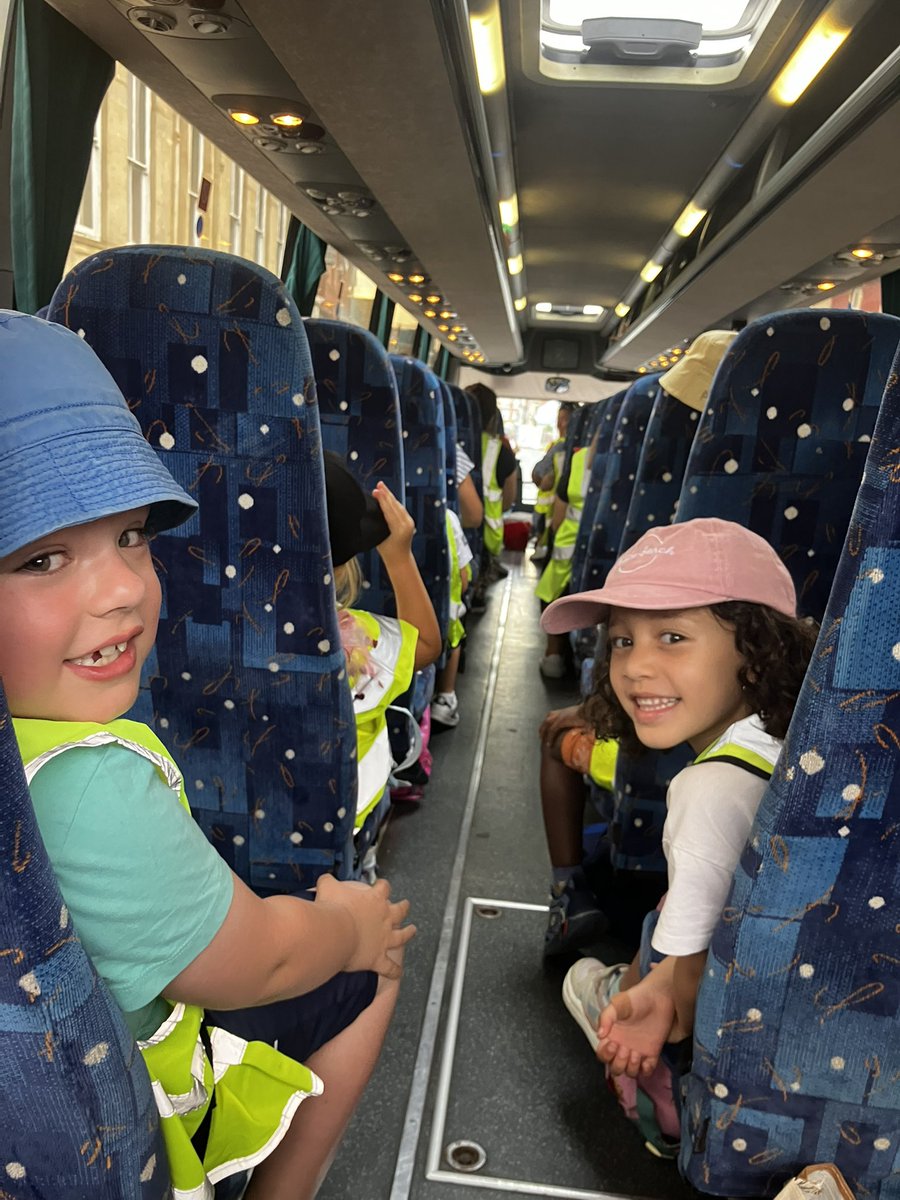 Year 1 are on their way to Sidmouth!
