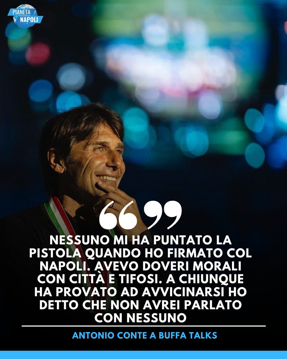 PianetaN's tweet image. 💙 Le parole del mister nella seconda parte del #Buffa talks 

#SscNapoli #Conte #Scudetto #McTominay #FedericoBuffa #Lukaku