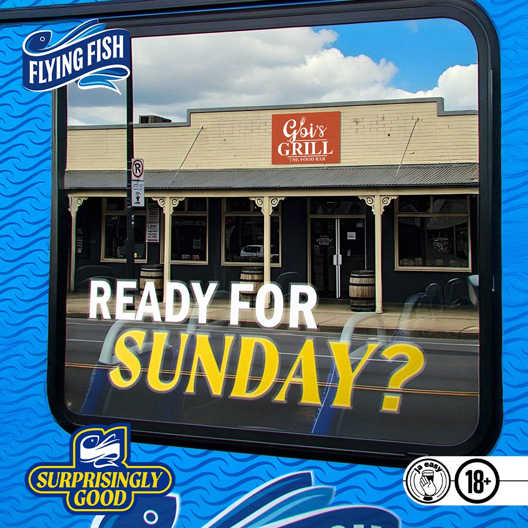 Happy FlyDay, fam! We’re outside all weekend – and the flavour chase in on:
🗓️ Fri – Café Capadona
🗓️ Sat – Capello Molapo
🗓️ Sun – Goi's Grill &amp; Food Bar
Pull through for a #SurprisinglyGood time — first round’s on us 🍋🍻 #TasteTheUnexpected