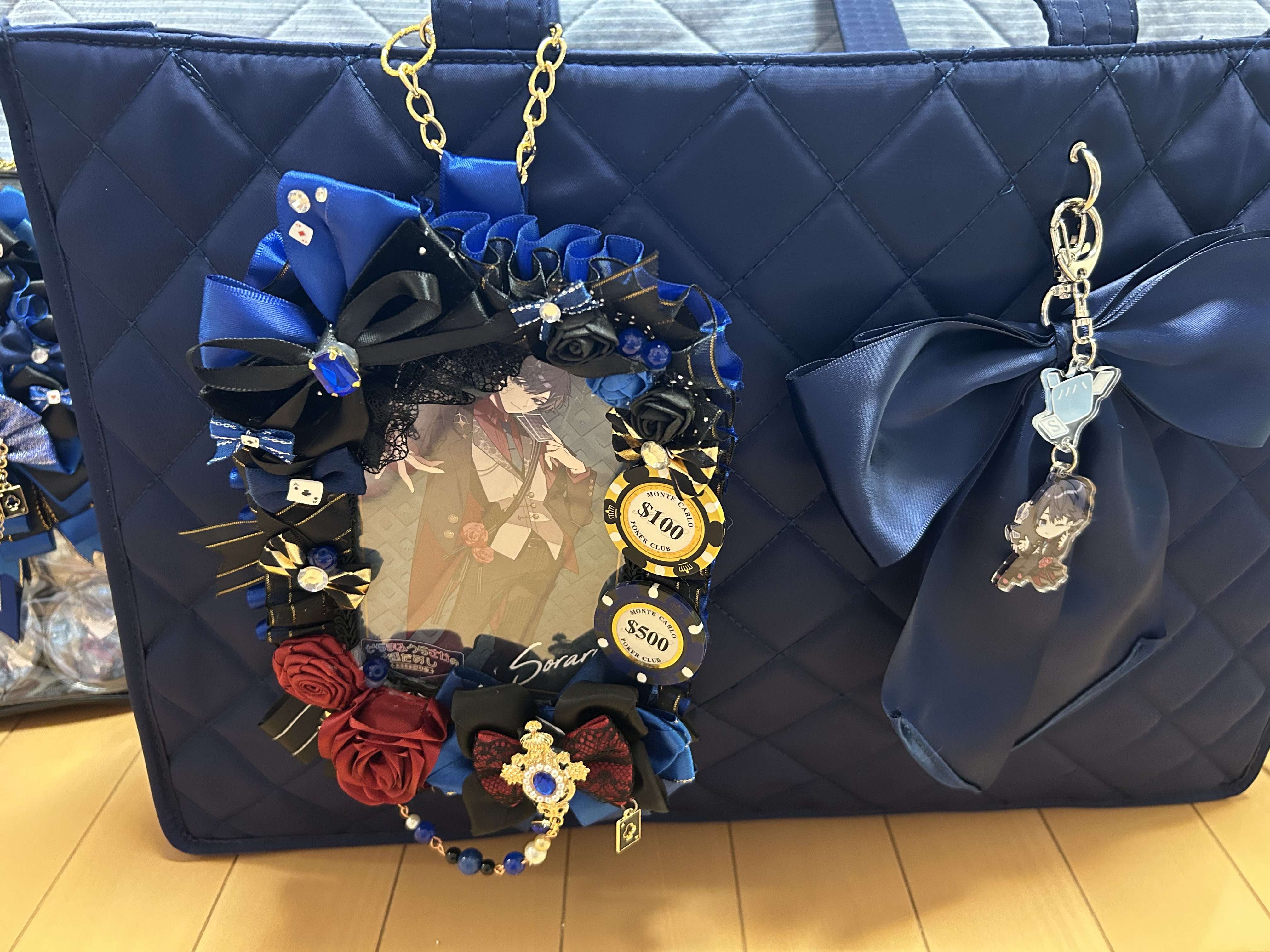 Amazon.co.jp: ホロラ 星街すいせい 痛バッグ 痛バ リボン
