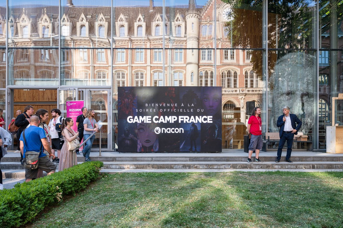 GameCampFrance's tweet image. SOIRÉE OFFICIELLE ✨
La grande soirée du #GameCamp sponsorisée par @NaconFR a eu lieu hier soir au sein du lieu principal de l'événement, l'Université Catholique de Lille !
Un grand merci à @NaconFR pour son soutien depuis plusieurs éditions et pour sa contribution au succès de…