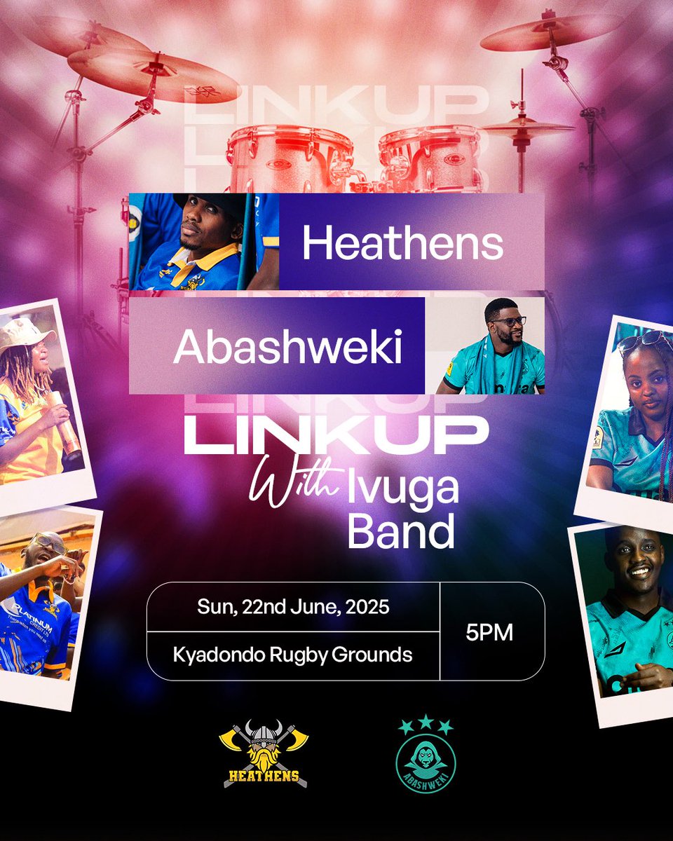 Abashweki ⭐️⭐️⭐️ (@abashwekyi) on Twitter photo The first of the many link ups starts this Sunday. Let’s all be at Kyadondo to experience what a great brand partnership looks like.
We call on the <a href="/ntare_league/">Ntare Lions League</a> fraternity to come have good time.
#OmushwekiTiMuntu
#HeathensXAbashweki The first of the many link ups starts this Sunday. Let’s all be at Kyadondo to experience what a great brand partnership looks like.
We call on the <a href="/ntare_league/">Ntare Lions League</a> fraternity to come have good time.
#OmushwekiTiMuntu
#HeathensXAbashweki