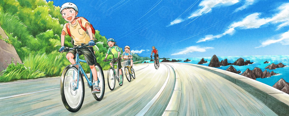 「《お仕事》 6月20日にあかね書房より発売の、 高田由紀子先生( )作 『夏を走」|かわいちひろのイラスト