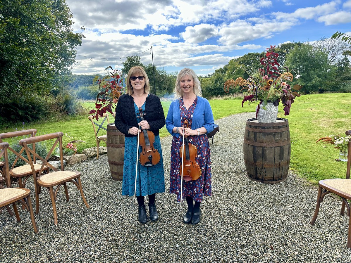 classicstrings's tweet image. Our Violin Duo is performing tomorrow for a wedding at Caerhays Castle, Cornwall 🥰
#weddingsong