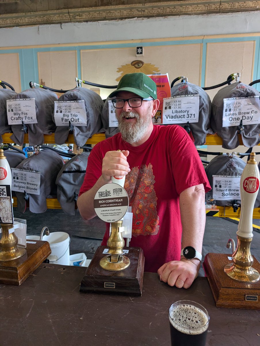Stuart (@yeastmeetsbest) on Twitter photo Thanks to <a href="/Torrside/">Torrside Brewing</a> and <a href="/SteelfishBrewCo/">Steelfish Brewing Co.</a> for the opportunity to brew with them. Something I had no notion of how much it would actually mean to me. Thanks to <a href="/Beer4John/">John Clarke</a> and <a href="/SSMCAMRA/">Stockport and South Manchester CAMRA</a> for a great festival.
#realale #craftbeer #keepcaskalive Thanks to <a href="/Torrside/">Torrside Brewing</a> and <a href="/SteelfishBrewCo/">Steelfish Brewing Co.</a> for the opportunity to brew with them. Something I had no notion of how much it would actually mean to me. Thanks to <a href="/Beer4John/">John Clarke</a> and <a href="/SSMCAMRA/">Stockport and South Manchester CAMRA</a> for a great festival.
#realale #craftbeer #keepcaskalive