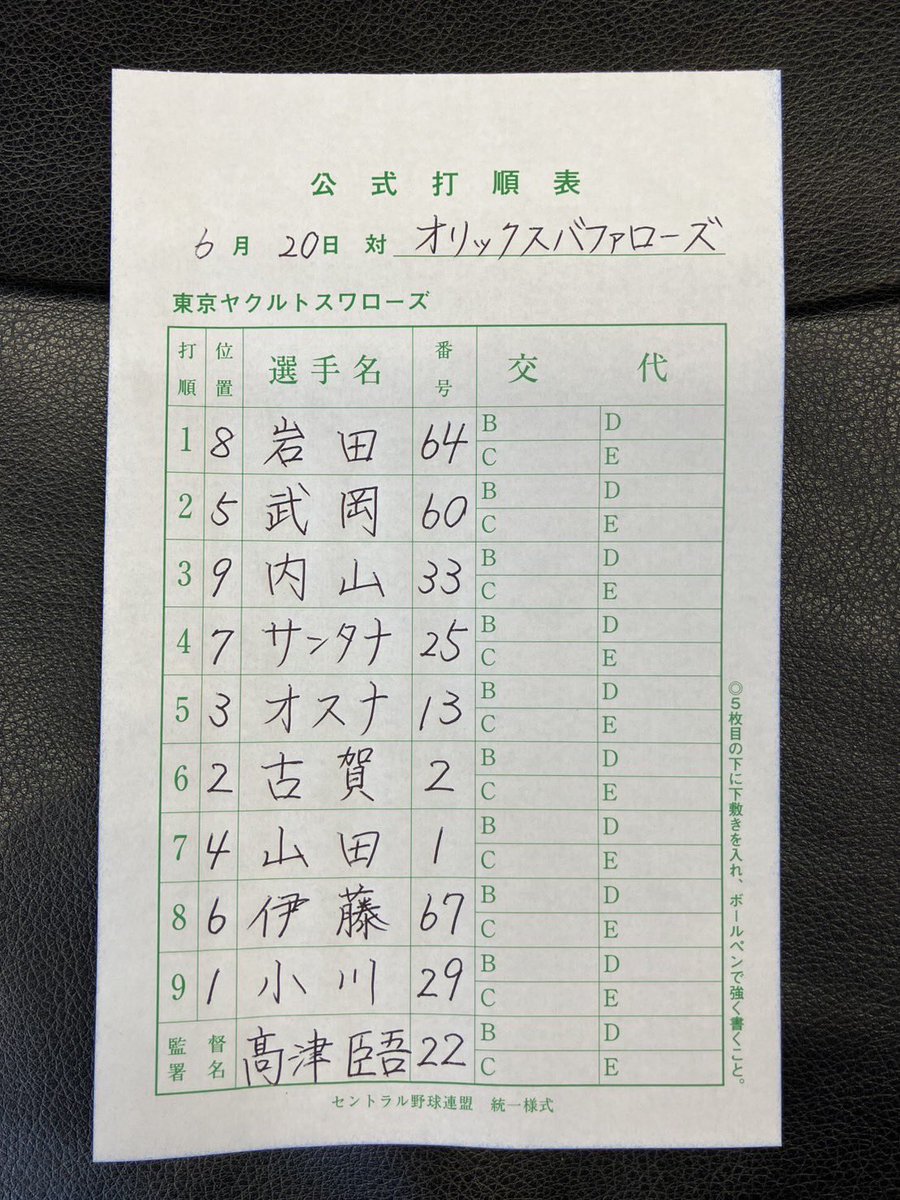 23 東京ヤクルトスワローズ　全143試合スコアブック 23 東京ヤクルトスワローズ 全143試合スコアブック 23 東京