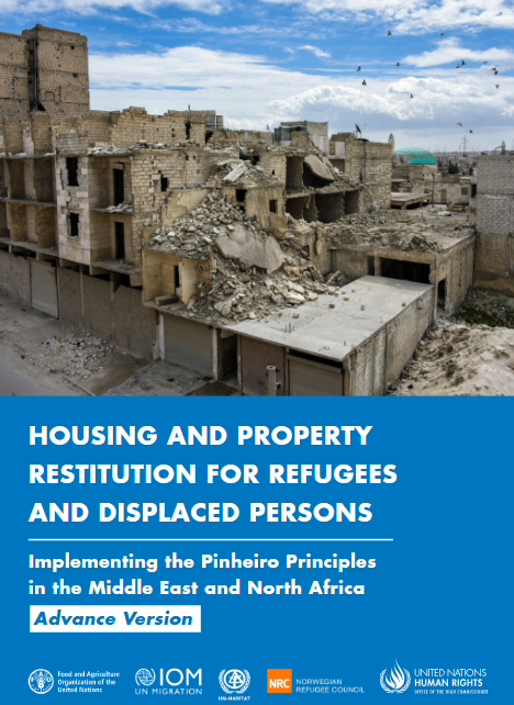 On #WorldRefugeeDay, we are sharing the Pinheiro Principles Handbook for the MENA Region which outlines housing &amp; property restitution &amp; supports efforts to protect the rights of refugees &amp; displaced persons across MENA. ➡️bit.ly/4jYGOP0