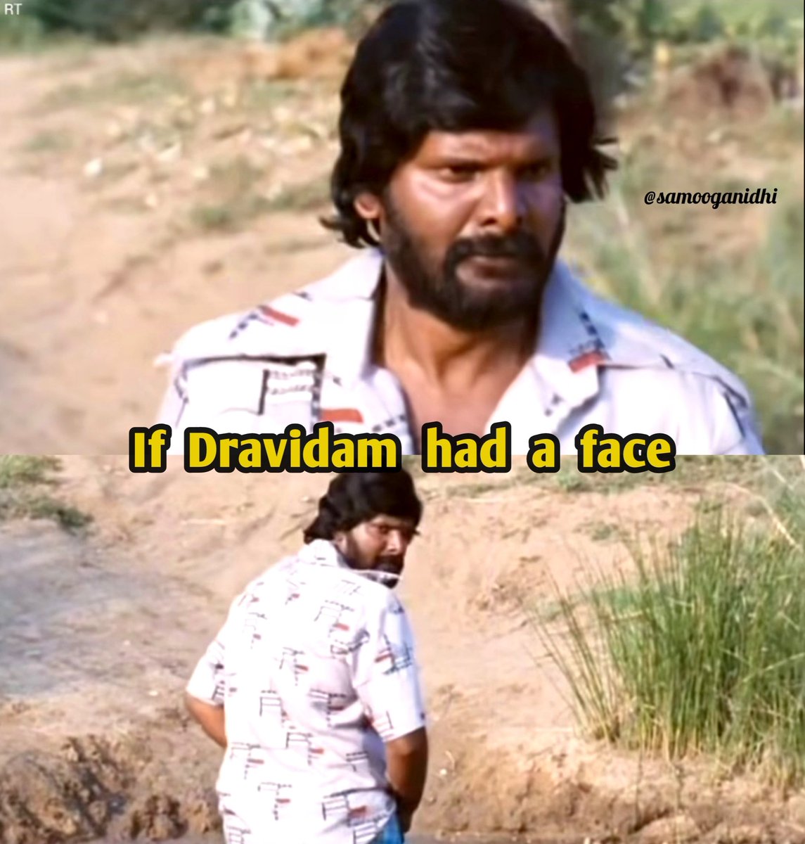 samooganidhi's tweet image. திராவிடத்துக்கு ஒரு முகம் இருந்தால்.. அது இப்படித்தான் இருக்கும்!