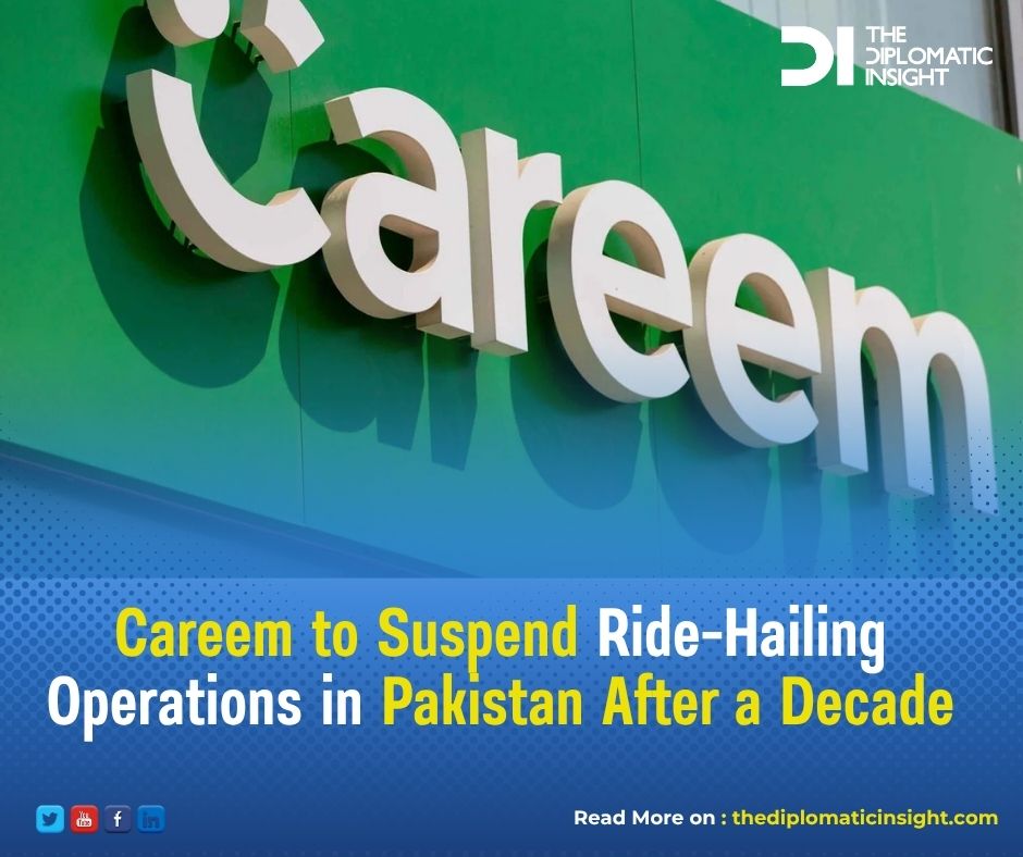 Careem, the Dubai-based ride-hailing giant backed by 

Uber, has announced plans to suspend its ride-hailing 

services in Pakistan on July 18, 2025, marking the end 

of a nearly decade-long journey that began with its 

2015 launch.

thediplomaticinsight.com/careem-to-susp…

#careem #uberdriver