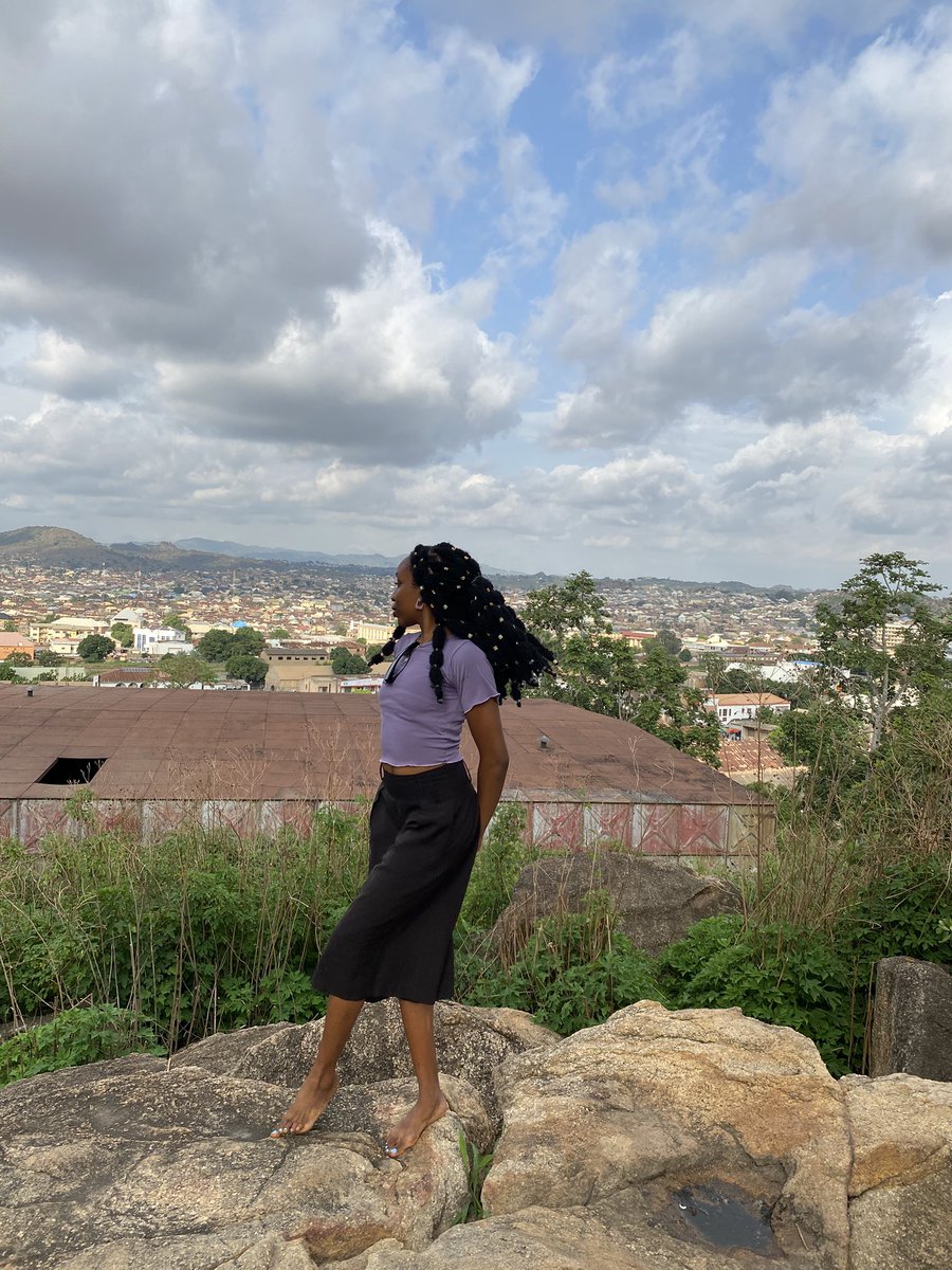 The view of Jos from the top is just breathtaking. I wanted to nap on the rocks, lol. So peaceful.

📍: 100 steps to Afizere settlement, Jos, Plateau state.