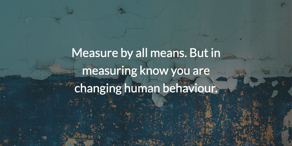 The overuse of metrics can get in the way of successful place-based working.

Read more 👉 lttr.ai/AfgzH