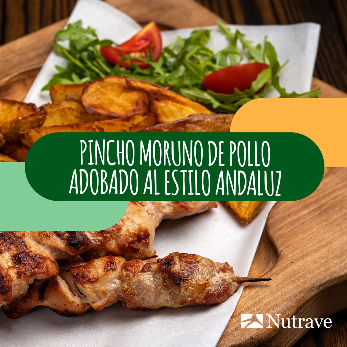 🔥 Sabor auténtico y jugoso 🔥
Descubre nuestro Pincho Moruno de #Pollo adobado al estilo andaluz.
💪 Alto en proteína
🌿 Sin gluten ni alérgenos
🇪🇸 Con todo el sabor del sur