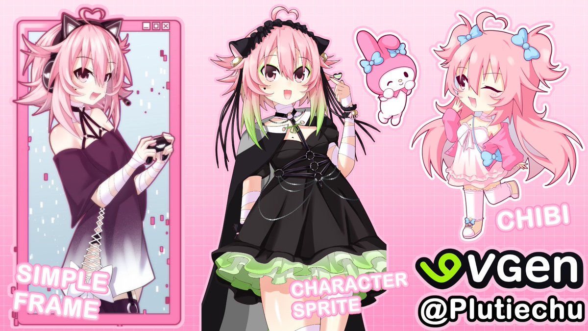PlutiaCatsune's tweet image. I've been making cute art again with some of my services returning back on VGen if anyone is interested in treating themselves with some cute goodies 💕
#VGen #VGenComm #VGenComms #VGenOpen
💝vgen.co/Plutiechu