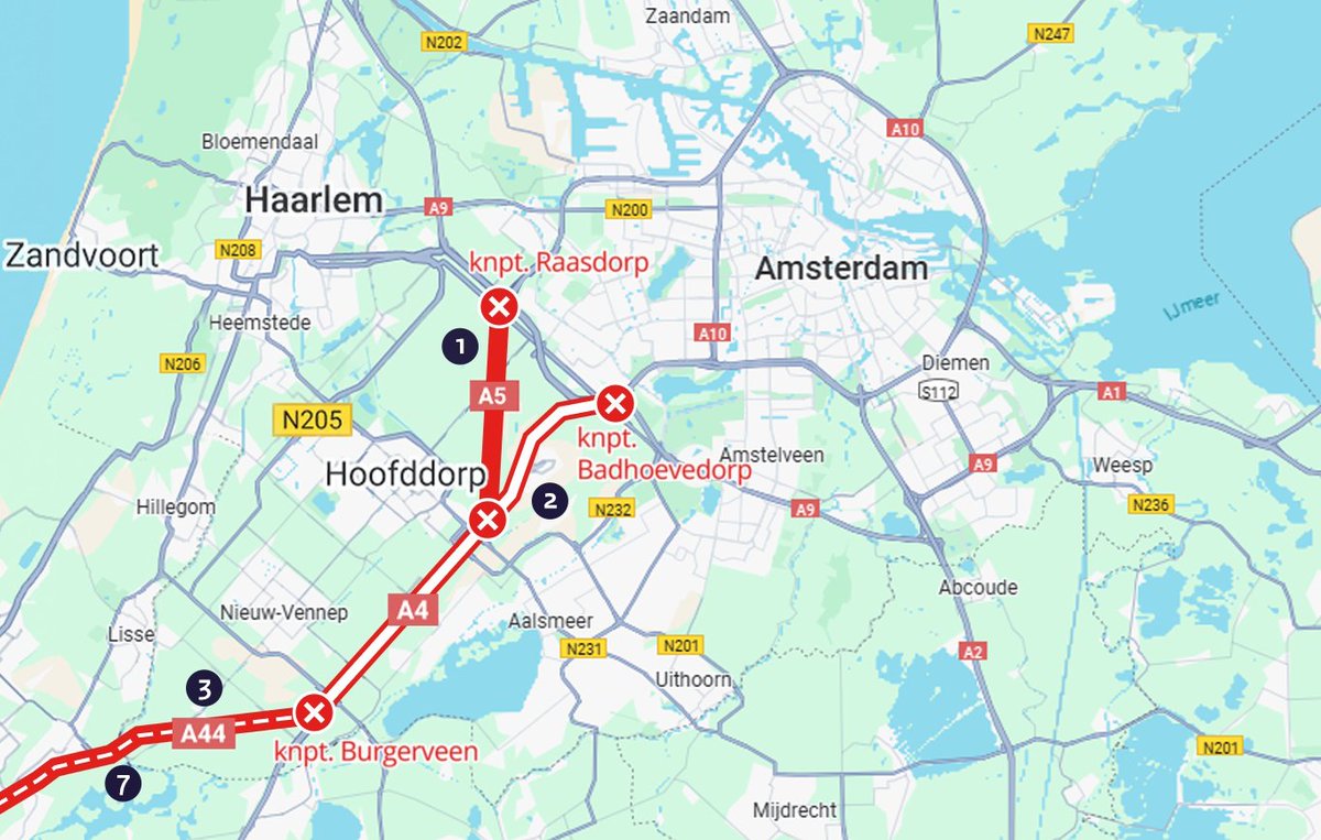 𝐕𝐞𝐫𝐤𝐞𝐞𝐫𝐬𝐡𝐢𝐧𝐝𝐞𝐫 𝐯𝐞𝐫𝐰𝐚𝐜𝐡𝐭 𝐫𝐨𝐧𝐝 𝐝𝐞 𝐍𝐀𝐕𝐎-𝐭𝐨𝐩

In verband met de NAVO-top op 24 en 25 juni in Den Haag, wordt 𝐯𝐚𝐧 𝟐𝟐 𝐭𝐨𝐭 𝐞𝐧 𝐦𝐞𝐭 𝟐𝟕 𝐣𝐮𝐧𝐢 ernstige verkeershinder verwacht in de regio. van-keulen.nl/verkeershinder…