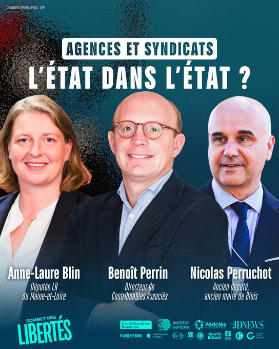 J-4 💥

Plus que quelques jours pour réserver votre place pour le #SommetDesLibertés ! 

J'animerai une table ronde explosive dédiée aux agences et aux syndicats !
 
🕢 Soirée à 19h45

Rendez-vous le 24 juin au Casino de Paris

🎟 Billetterie : sdlib.fr/billets