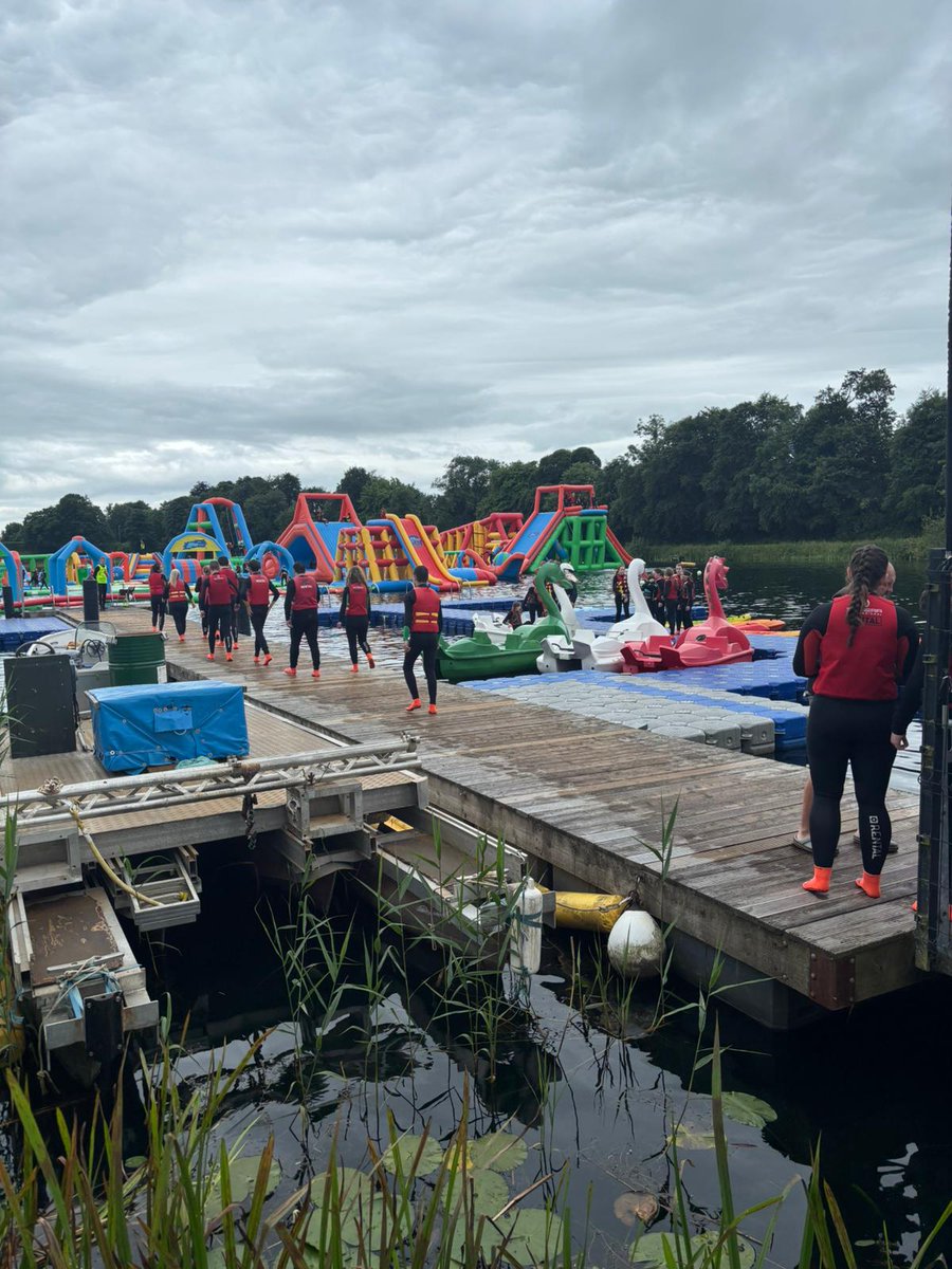 Fantastic cross border, team building day with Leitrim, Fermanagh and Tyrone PYDP's at Kilrea Lake! ✨️

It was great to get the groups together and see everyone challenge themselves and support eachother through this monster course! 🙌💪

<a href="/FundforIreland/">The International Fund for Ireland</a>