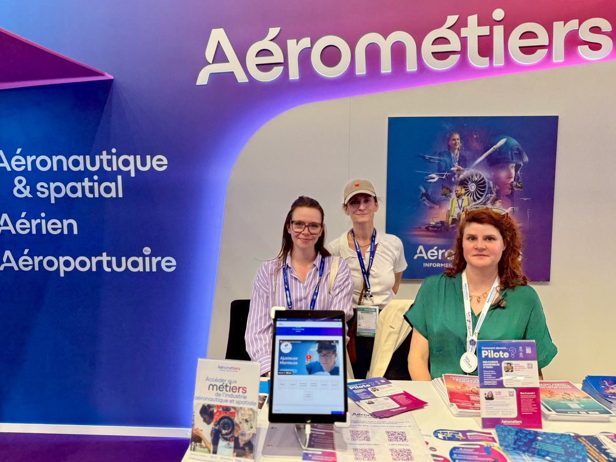 L'Union des Aéroports Français (@uaf_aeroports) on Twitter photo 👩🚀 Féminisons les métiers de l’aéronautique et du spatial ! Au #SIAE2025 , l’UAF était aux côtés d’<a href="/aerometiers/">Aérométiers</a>, à l'origine de la charte « Féminisons les métiers de l'aéronautique ». Miser sur la diversité, c’est préparer l’avenir.
#aéroports #aéronautique #3A #métiers 👩🚀 Féminisons les métiers de l’aéronautique et du spatial ! Au #SIAE2025 , l’UAF était aux côtés d’<a href="/aerometiers/">Aérométiers</a>, à l'origine de la charte « Féminisons les métiers de l'aéronautique ». Miser sur la diversité, c’est préparer l’avenir.
#aéroports #aéronautique #3A #métiers