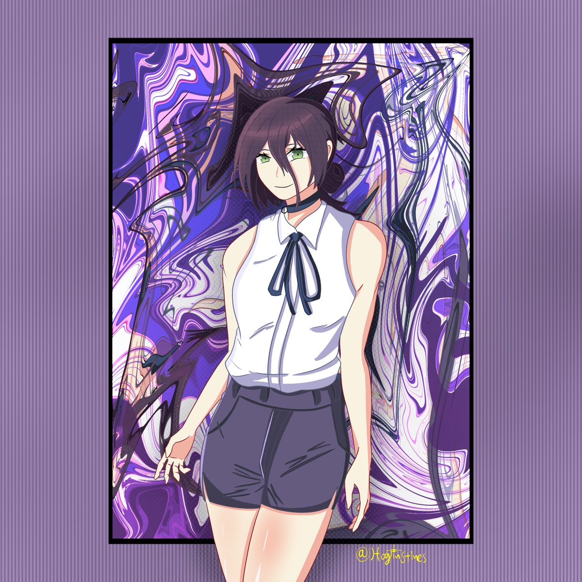 HoginStines's tweet image. #chainsawmanfanart #fanart #チェンソーマン #reze