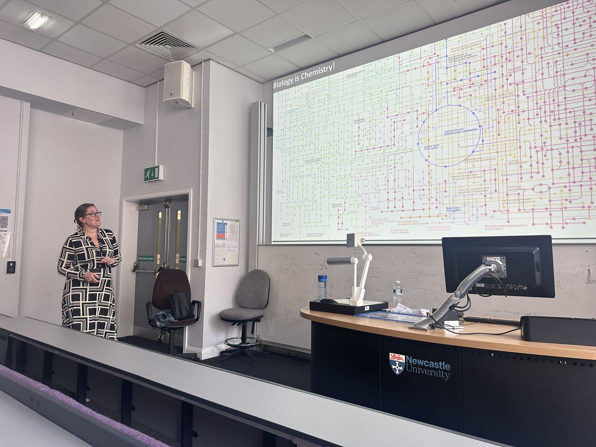 Kawamura Group (@kawamuragroup) on Twitter photo Thrilled to welcome Dr. Sarah Barry from King's College London as part of Women in #ChemBio seminar series sponsored by <a href="/BiochemSoc/">Biochemical Society</a>. Dr. Barry leads a research group focusing on bacterial metabolism and natural product biosynthesis.
#WomenInSTEM #ChemicalBiology Thrilled to welcome Dr. Sarah Barry from King's College London as part of Women in #ChemBio seminar series sponsored by <a href="/BiochemSoc/">Biochemical Society</a>. Dr. Barry leads a research group focusing on bacterial metabolism and natural product biosynthesis.
#WomenInSTEM #ChemicalBiology
