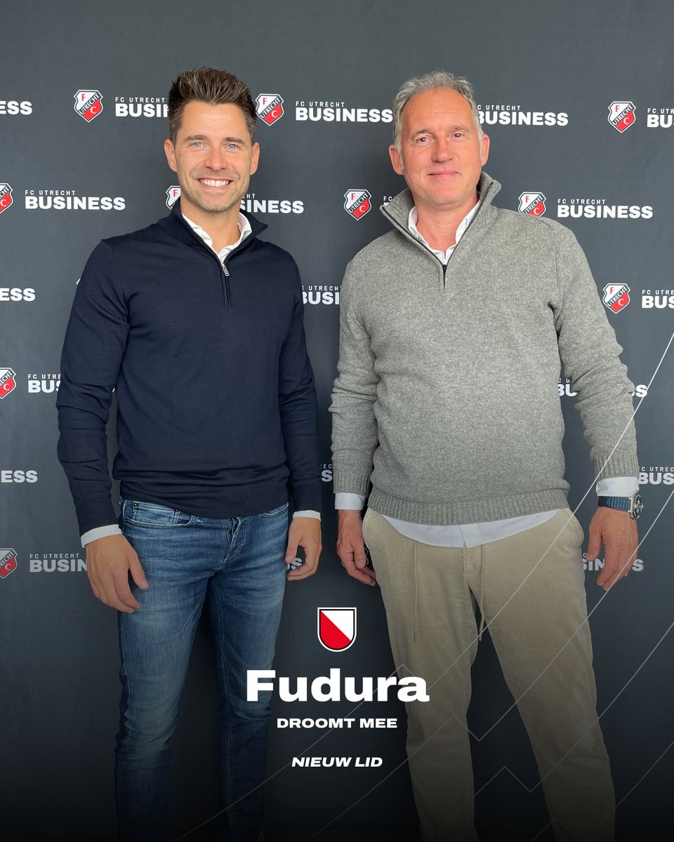 ✍️ Fudura sluit vanaf seizoen 2025/2026 aan bij het zakelijke netwerk van FC Utrecht. Het bedrijf neemt plaats in de Executive Lounge.

#FCUtrecht #BusinessClub #Utrecht