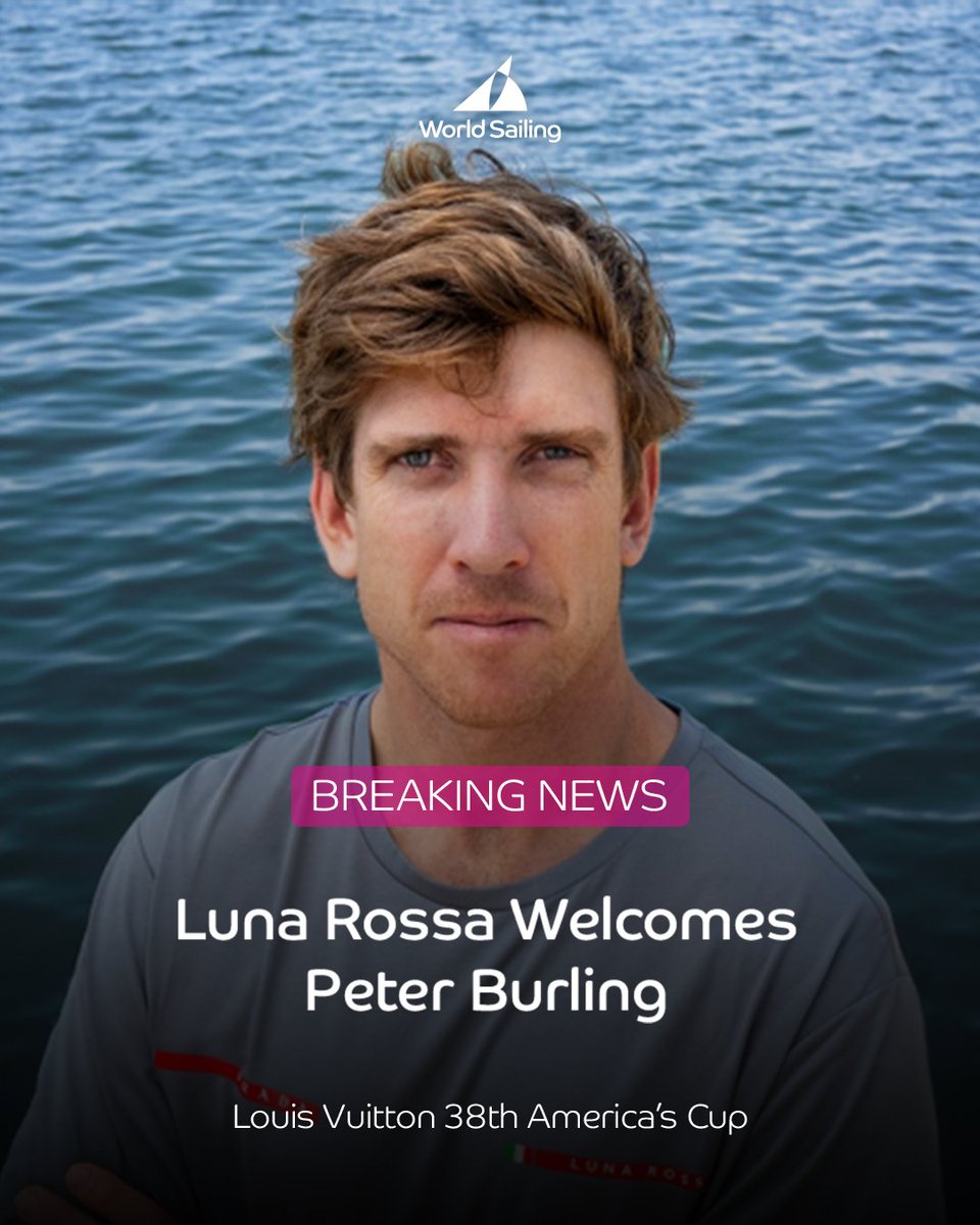 worldsailing's tweet image. After three consecutive successful America's Cup campaigns with Emirates Team New Zealand, Peter Burling joins Luna Rossa.

Luna Rossa CEO, Max Sirena, said that Burling's exact role is not yet defined.

#AmericasCup @americascup @lunarossa
