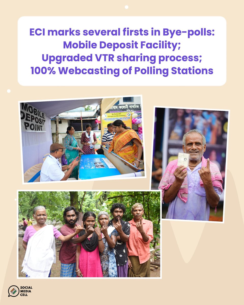 Election Commission of India tweet media